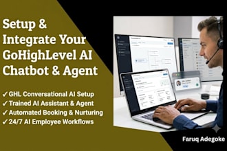 setup gohighlevel conversational ai, ghl chatbot, and ai employee