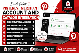 setup pinterest merchant account and catalog integration