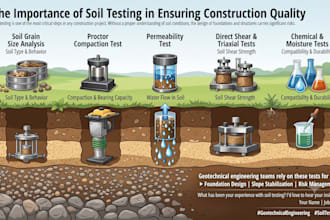 provide expert geotechnical engineering and material testing analysis