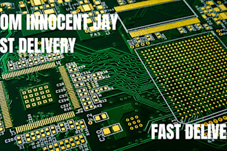 create pcb layout circuit schematics and electronics solutions