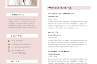 make resume comes eyecatching while affordable