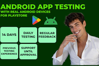 test your android app for you till you get approval