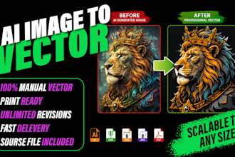 draw, vector, convert logo or graphic to vector