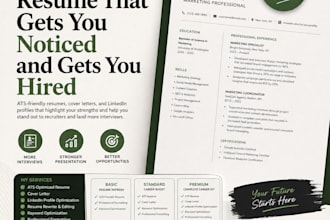 create a powerful executive resume and linkedin profile