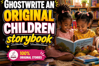 ghostwrite an original children storybook for you