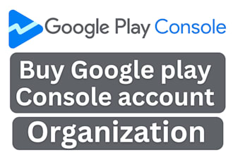 verified google play developer account for sale