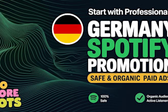 promote germany spotify growth campaign with targeted music promotion