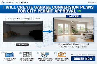 convert your garage into an adu with city permit ready plans