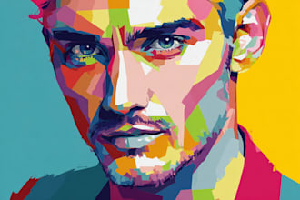 make awesome wpap pop art portrait