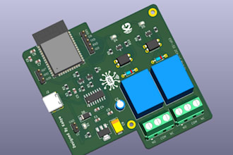 design esp32 iot hardware schematic wifi and pcb design for embedded electronic