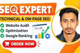 do technical seo website audit on page off page google indexing