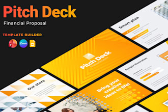 make powerpoint pitch deck design startup investor pitch deck for business