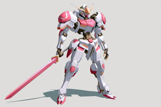 draw illustration  transformer, robot,