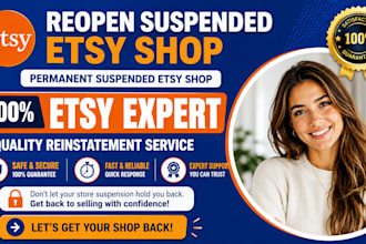 reinstate etsy shop etsy account reinstatement etsy suspension appeal letter