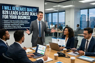 generate quality b2b leads and close deals for your business