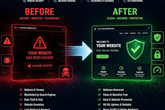 secure your website and fix vulnerabilities before hackers do