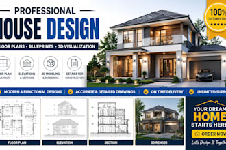 design modern house plans, floor plans, blueprints, and 3d house design