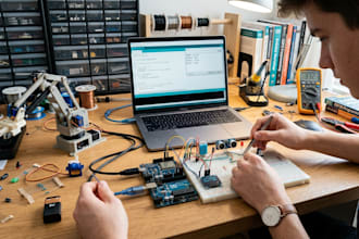 do arduino, esp32 coding, sensors integration and projects