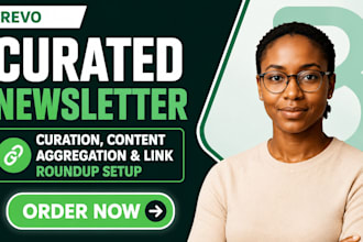 set up curated newsletter curation content aggregation link roundup tool setup