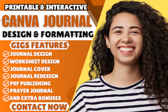do journal design journal formatting prayer journal digital journal canva design