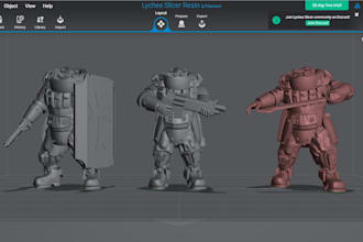 fix and repair stl file, edit custom stl file modification for 3d printing