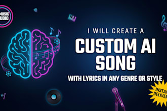 create custom ai music and songs for anyone