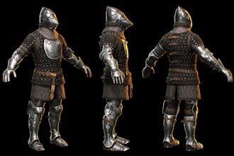make or port custom skyrim mod weapons and armor or fallout 4, ffxiv mod
