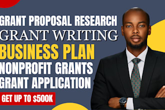 write compelling nonprofit grant proposals and research funding opportunities