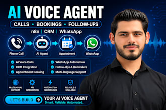 build an ai voice agent with n8n automation