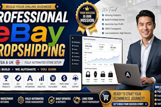 be your ebay two step dropshipping virtual assistant, VA