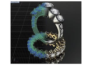 do custom jewelry cad for rings, pendants, necklaces  stl for 3d printing