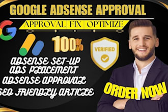 optimize your website for google adsense approval