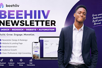 create beehiiv newsletter beehiiv landing page beehiiv email automation template
