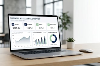 create KPI dashboards and business performance reports