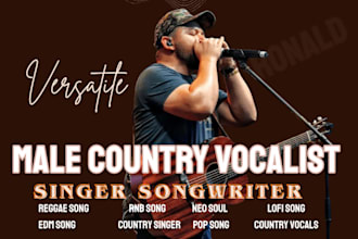 male country singer reggae dancehall vocals male reggae singer country vocalist