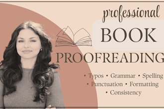 professionally proofread your book