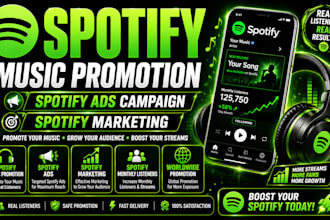 do spotify music promotion run spotify ads campaign for real spotify listeners