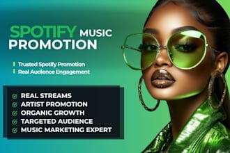 do email marketing campaign and spotify ads for 20,000 spotify listeners