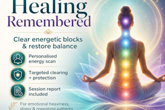 clear energetic blocks with healing remembered energy work