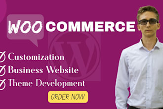 create or redesign a responsive wordpress woocommerce website
