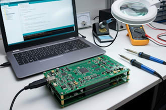 professional pcb design and microcontroller firmware development