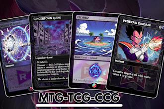 design custom trading card game mtg edh commander tabletop cards tcg ccg ttrpg