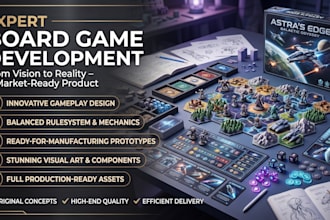 design card game mechanics, board game systems, tcg gameplay and rulebook