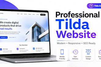 tilda website builder business website design website redesign setup tilda store