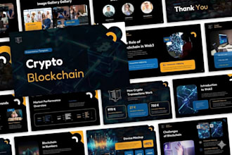 design nft web3 crypto blockchain ai investor pitch deck and PPT presentation