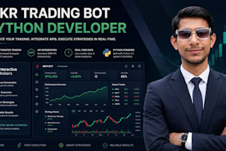 develop a python ibkr trading bot using interactive br api