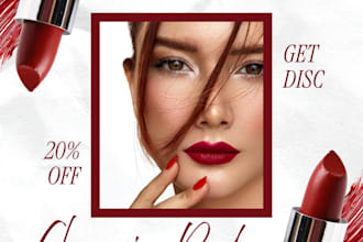 design canva social media posts for beauty brands