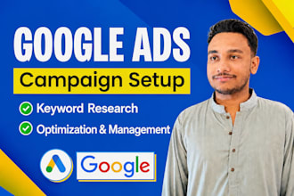 setup and manage google ads adwords PPC campaign