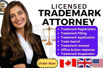 be your US licensed trademark and patent attorney for your brand