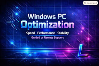 speed up your windows PC and improve performance
